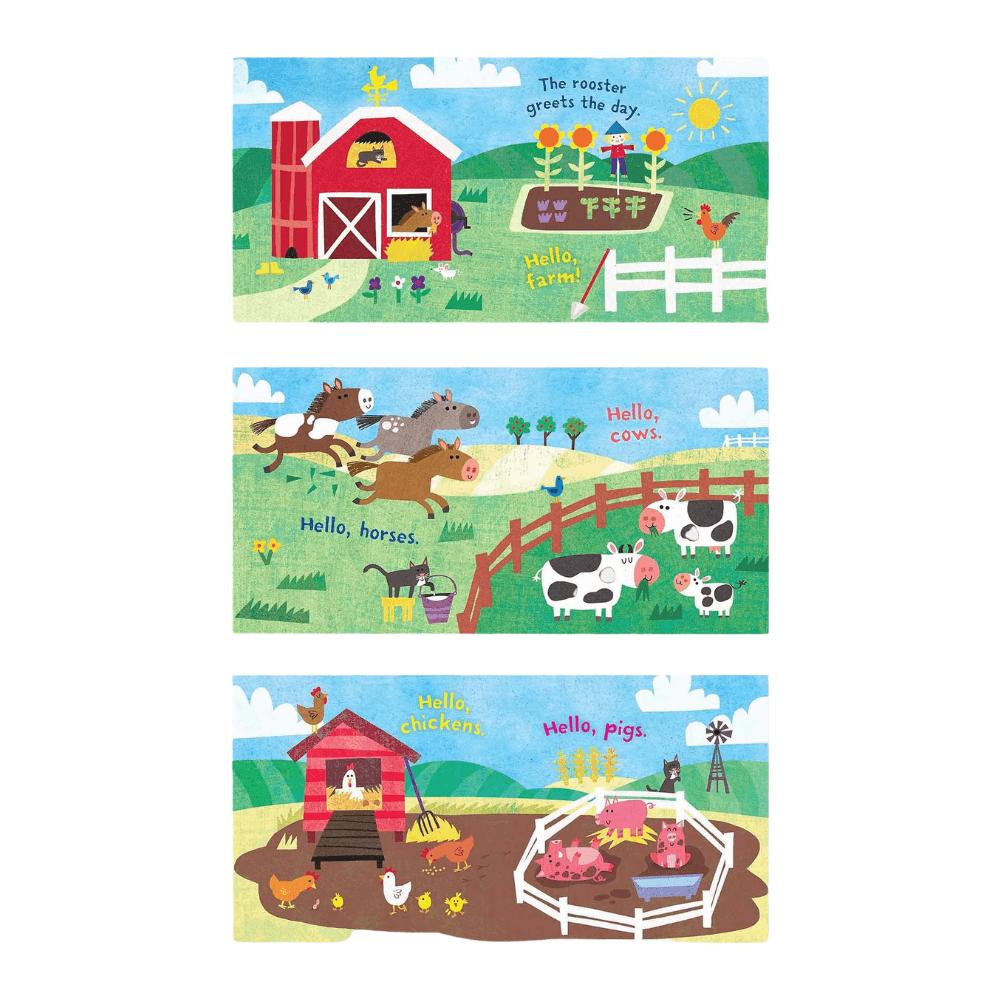 Indestructibles (The Original): Hello, Farm! โ Chew-Proof, Rip-Proof Baby Book