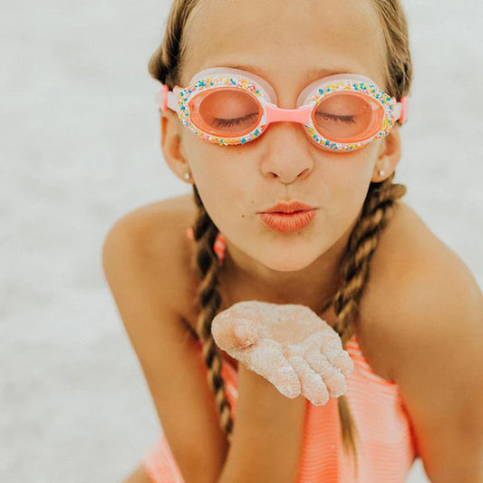 Bling2o Cake Pop Kids Swim Goggles - Angel Cake Pink