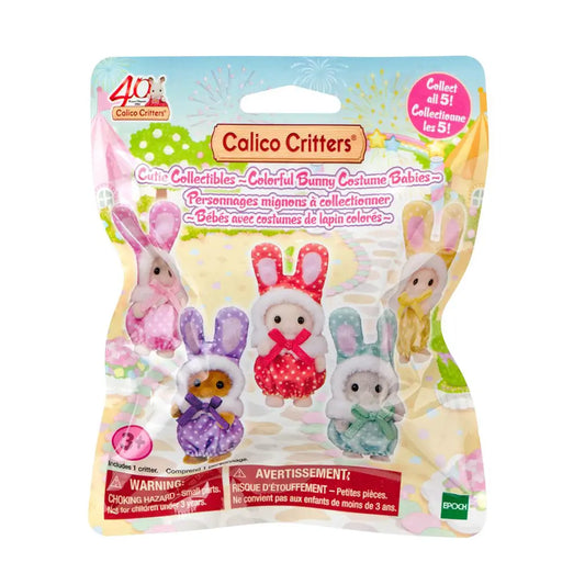 Calico Critters Colorful Bunny Costume Babies – Mystery Blind Bag