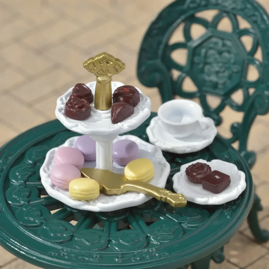 Calico Critters Town Tea and Treats Set – 23-Piece Miniature Furniture Set