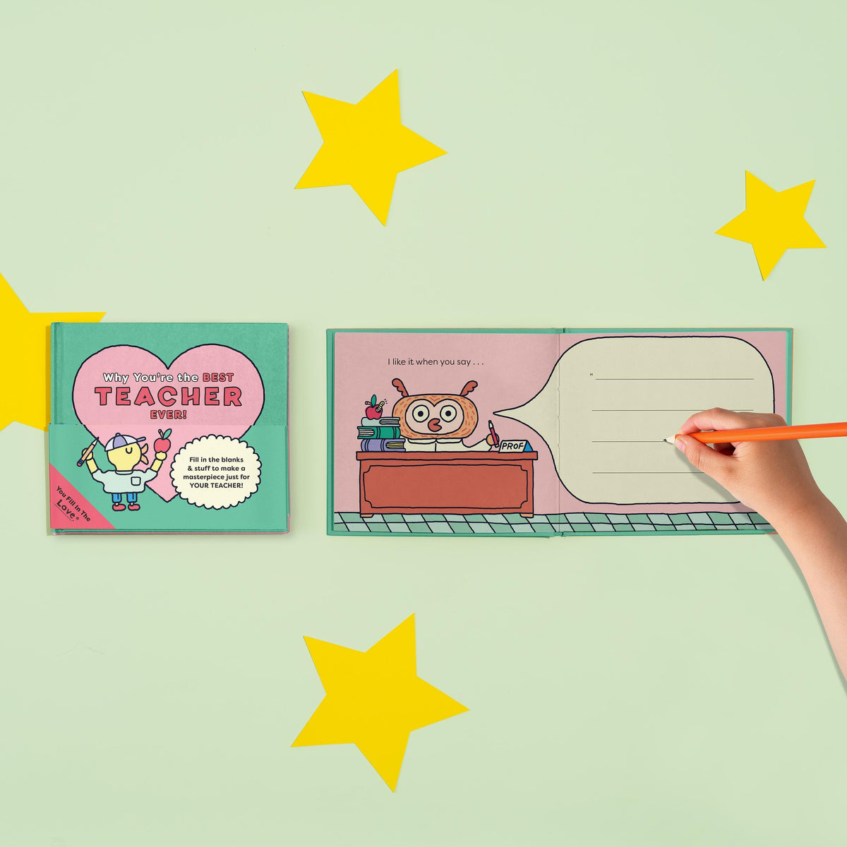 Why You're the Best Teacher Ever! β Fill-in-the-Love Keepsake Book