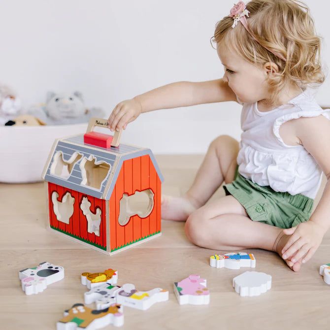 Melissa and Doug - Take Along Sorting Barn