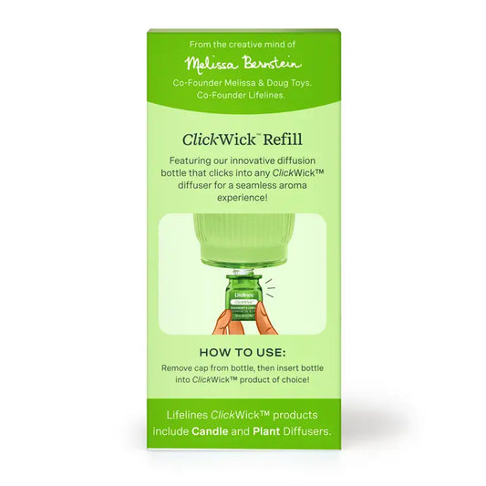 ClickWick™ Herbal Refill - Lemon & Rosemary - For Candle/Plant/Shower Diffusers