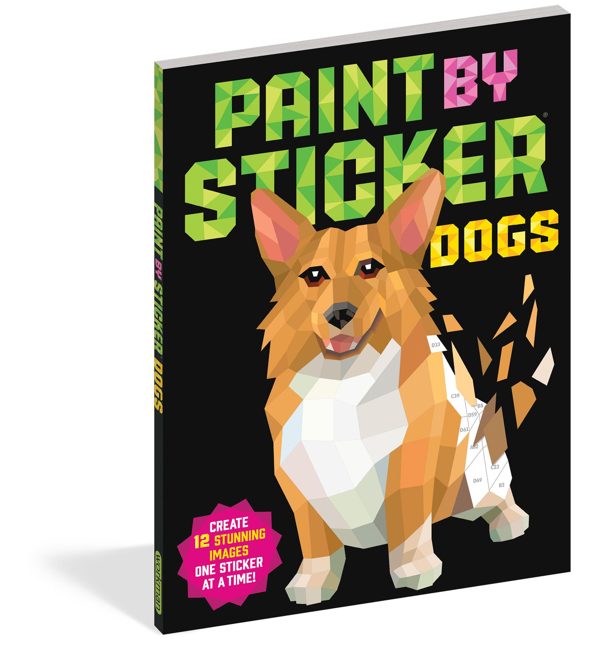 Paint by Sticker: Dogs β Creative Sticker Art Activity Book