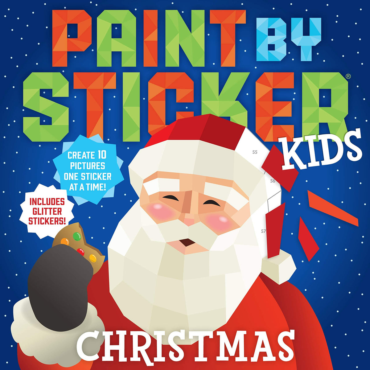 Paint by Sticker Kids: Christmas β Holiday Sticker Activity Book