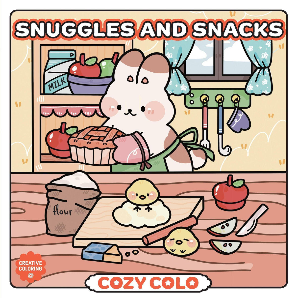 Cozy Colo: Snuggles and Snacks – Cute & Cozy Coloring Book
