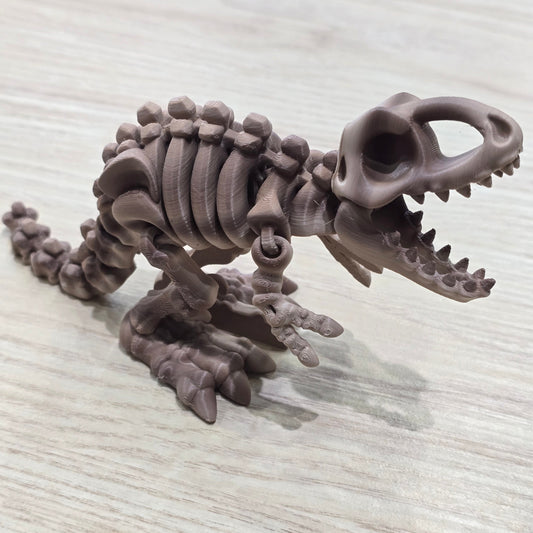 Flexi T-Rex Skeleton - 3D Printed