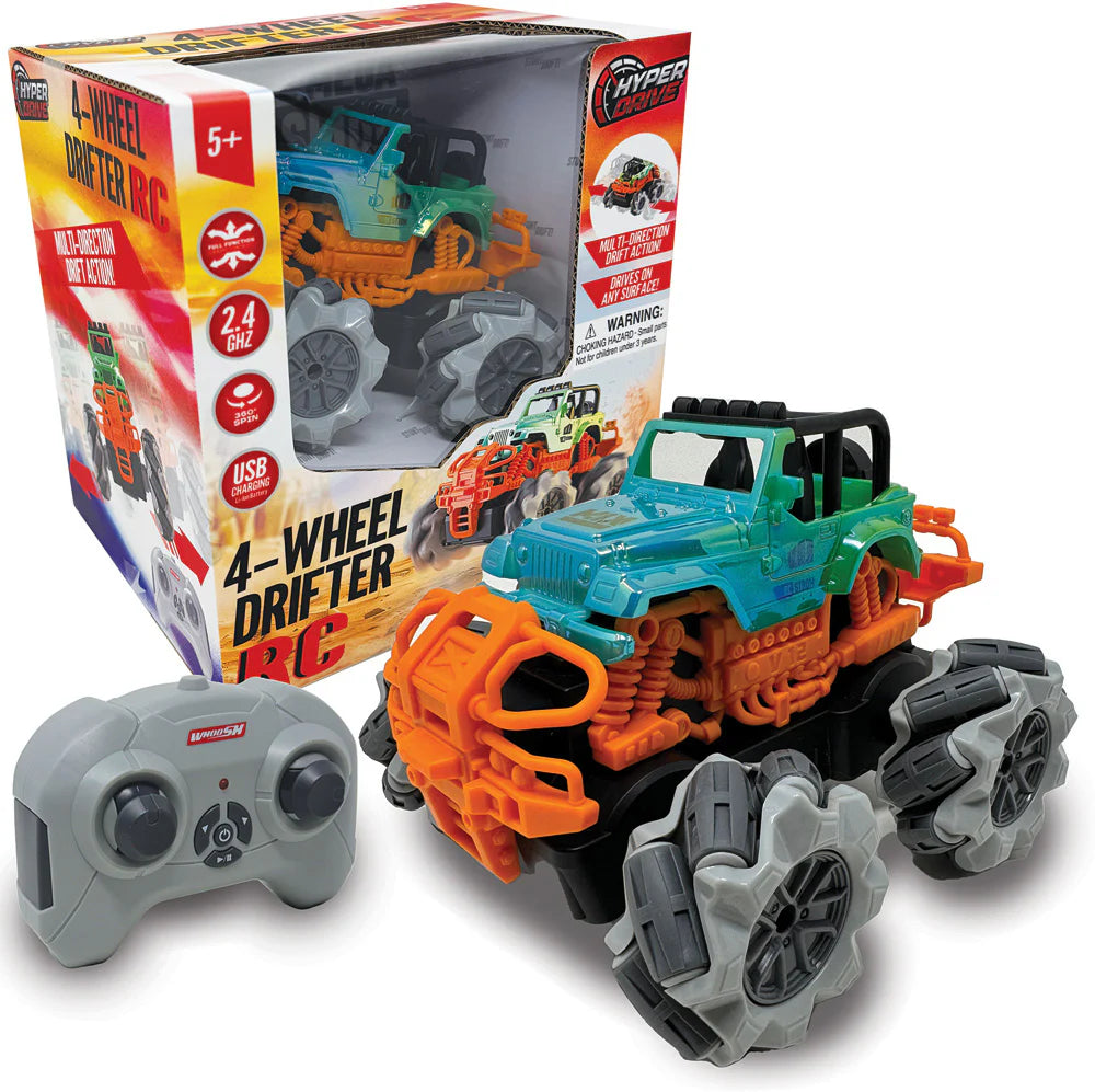 Hyper Drive 4-Wheel Drifter RC Truck