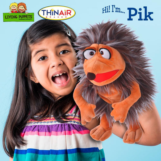 Living Puppets: "Pik" 12" The Brown Hedgehog