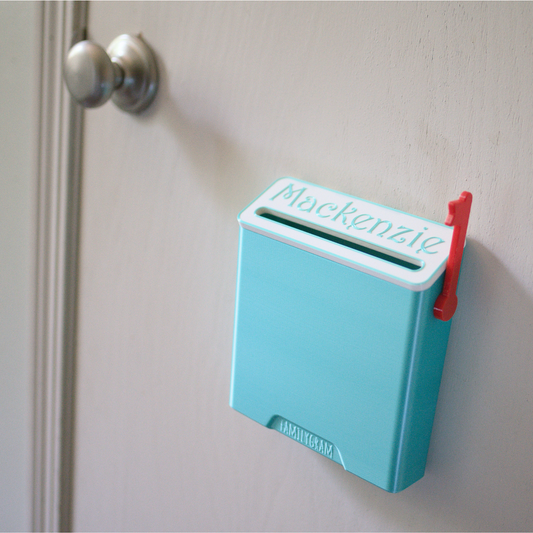 Personalized Mini Mailbox – Kids Room, Classroom, Home Office – 3D Printed
