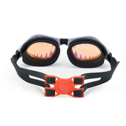 Bling2o Megamouth Kids Swim Goggles - Great Bite White
