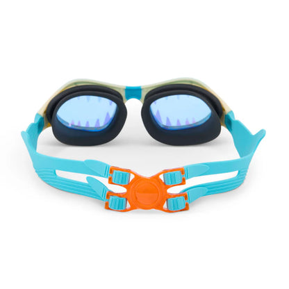 Bling2o Megamouth Kids Swim Goggles - Shark Tooth White