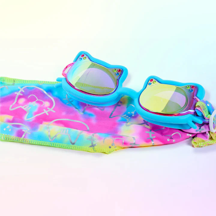 Bling2o Soft Paws Kids Swim Goggles – Cozy Blue