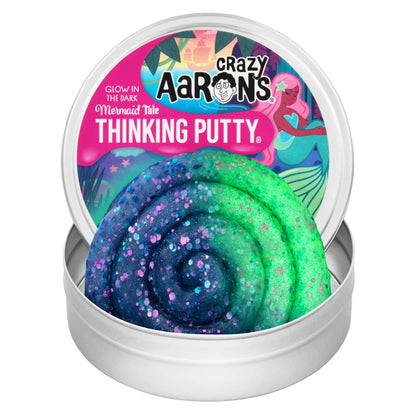Crazy Aaron's Glowbrights® Thinking Putty - Mermaid Tale