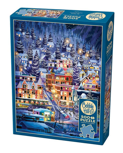 Ski Town 500pc puzzle