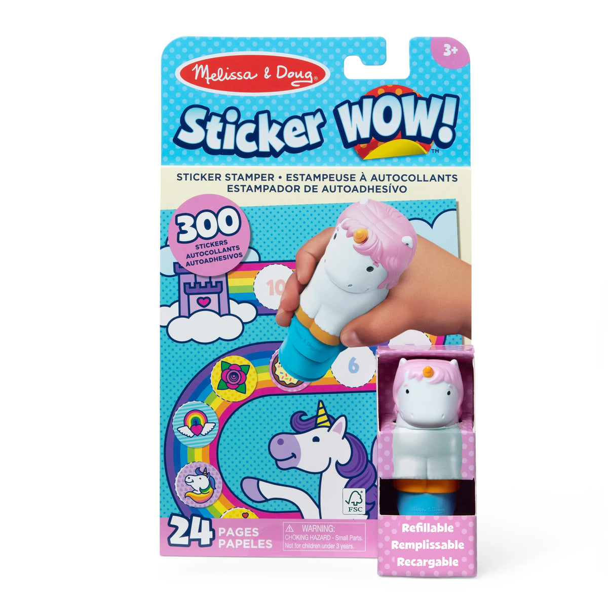 Sticker WOW! Activity Pad & Sticker Stamper - Unicorn