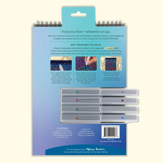 Lifelines® Flowart -Into the Deep - Metallic Ink