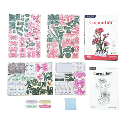 Hands Craft | Carnation Bloom Set