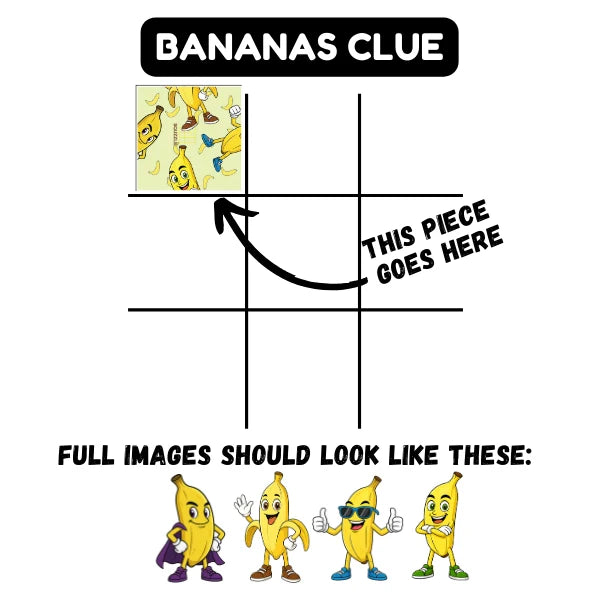 Bananas Squzzle - Brain Teaser