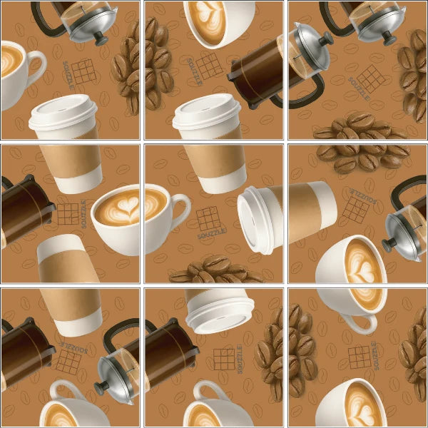 Coffee Squzzle - Brain Teaser