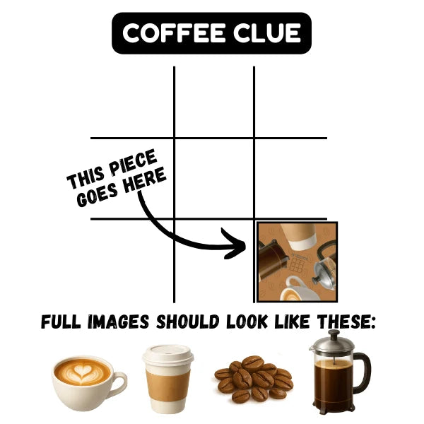 Coffee Squzzle - Brain Teaser