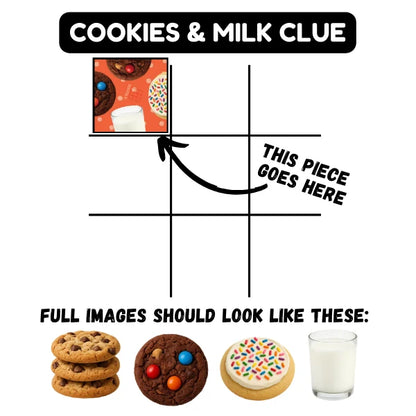 Cookies & Milk Squzzle - Brain Teaser