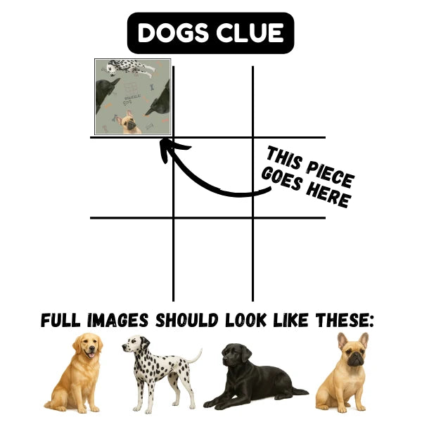 Dogs Squzzle - Brain Teaser