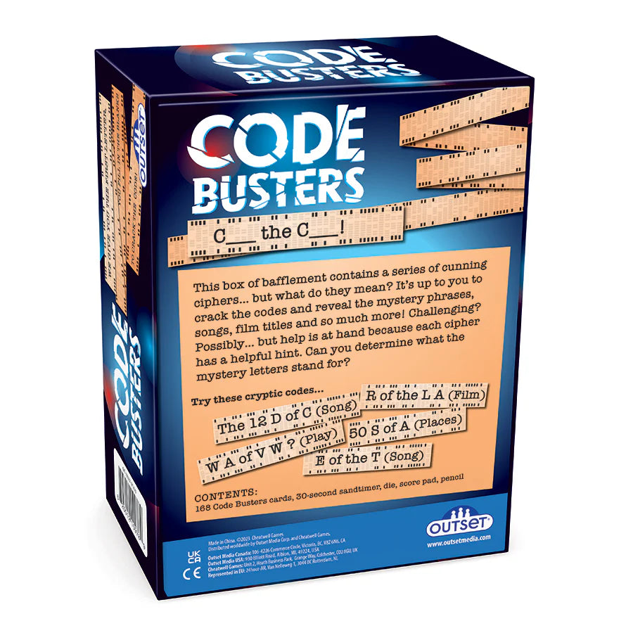 Codebusters Game Code Busters Game – Runamuck Workshop