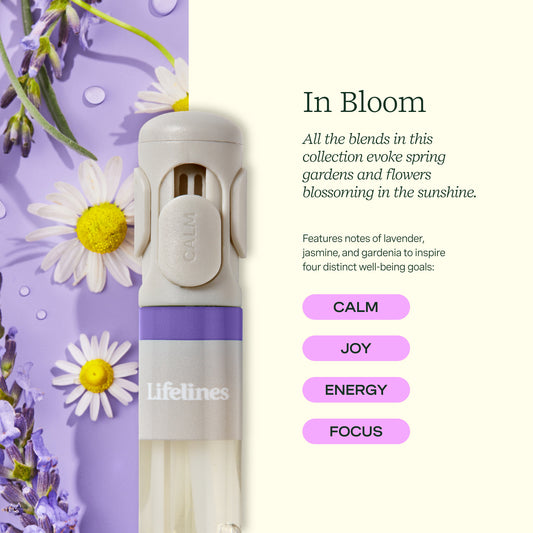 Lifelines Pen Diffuser with 4-Scent Cartridge in In Bloom