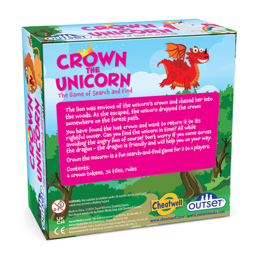 Crown the Unicorn - The Game of Search and Find