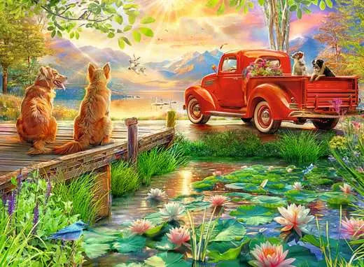 Ravensburger - Summer Love - 500 Piece Puzzle