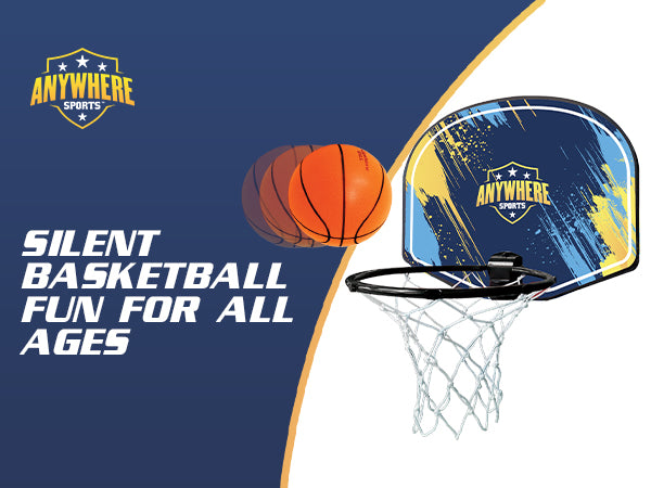 Anywhere Sports Silent Basketball - 7" (Size 3)