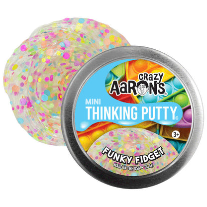 Crazy Aaron's Mini Funky Fidget - 2" Thinking Putty Tin