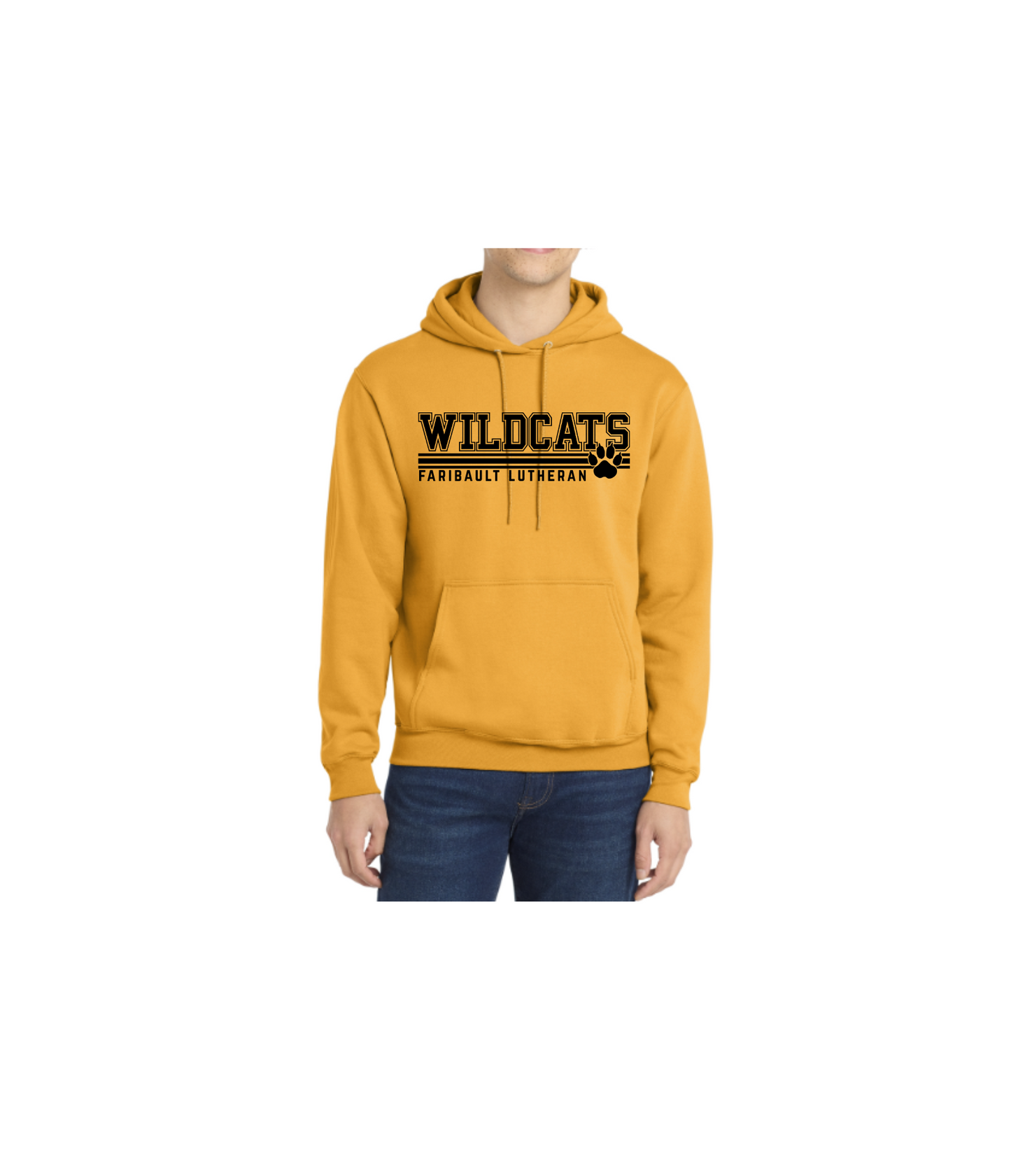 WILDCATS -RETRO Horizontal Crew Sweatshirt & Hoodies