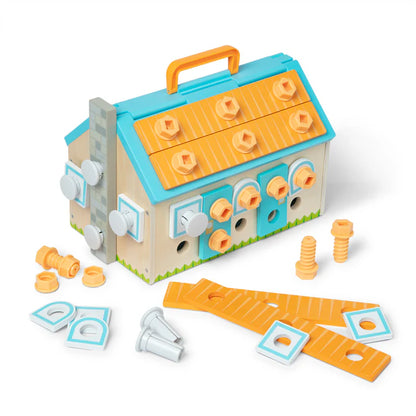 Melissa and Doug - Build A House Toolbox Play Set