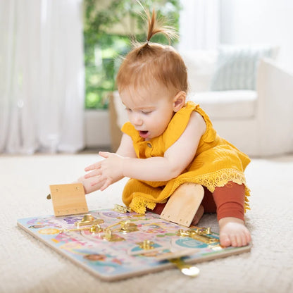 Melissa and Doug - Princess Castle Latches Board