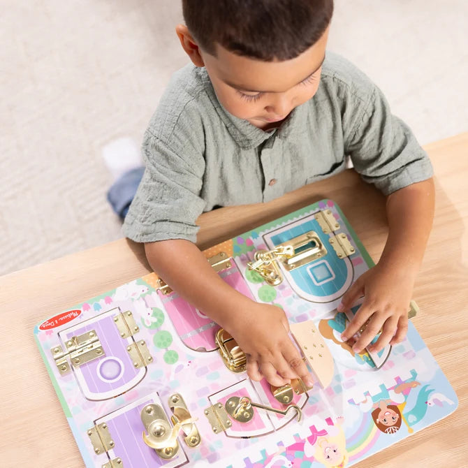 Melissa and Doug - Princess Castle Latches Board