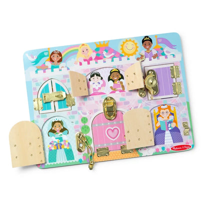 Melissa and Doug - Princess Castle Latches Board