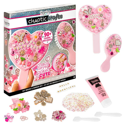 Fashion Angels Chaotic Crafts DIY Brush & Mirror Set
