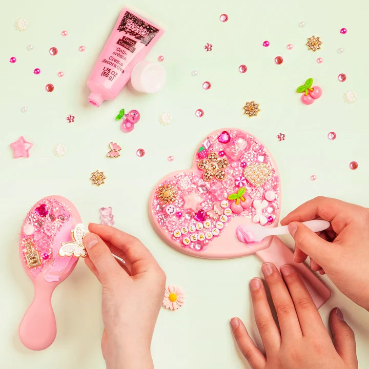 Fashion Angels Chaotic Crafts DIY Brush & Mirror Set