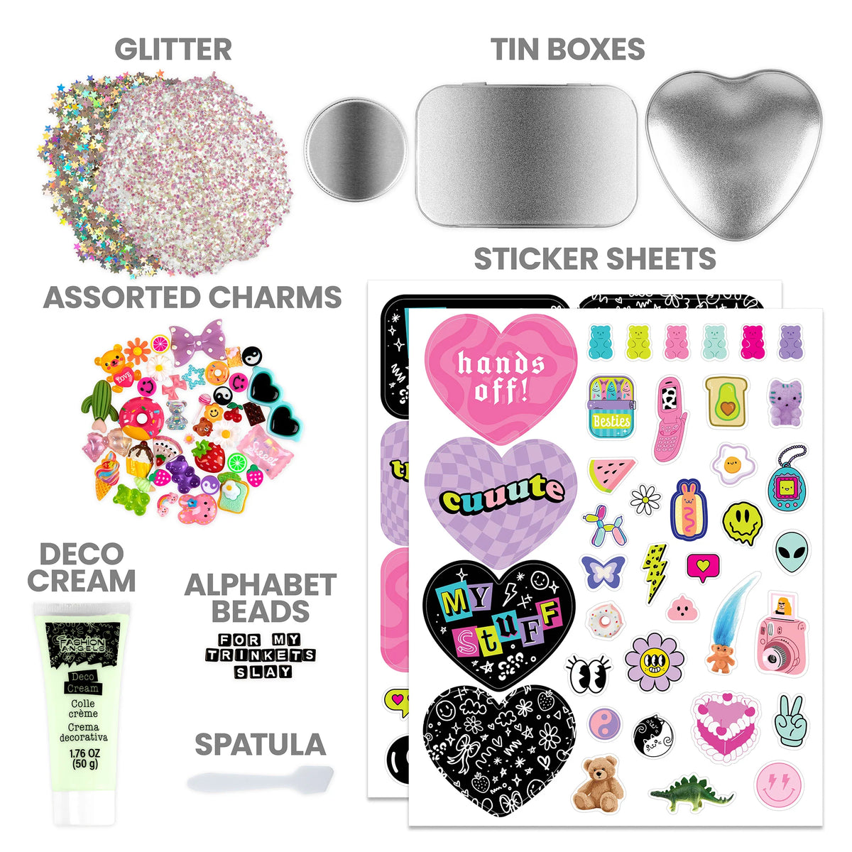 Fashion Angels Chaotic Crafts DIY Tin Trio Design Set