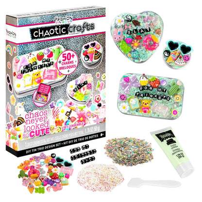 Fashion Angels Chaotic Crafts DIY Tin Trio Design Set
