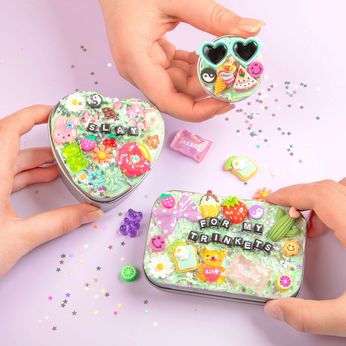 Fashion Angels Chaotic Crafts DIY Tin Trio Design Set