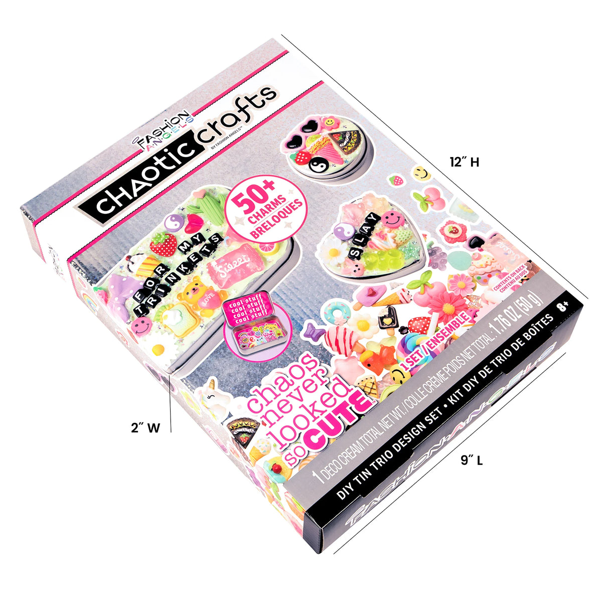 Fashion Angels Chaotic Crafts DIY Tin Trio Design Set