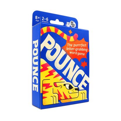 Pounce Fast Letter & Word Card Game for Kids & Families