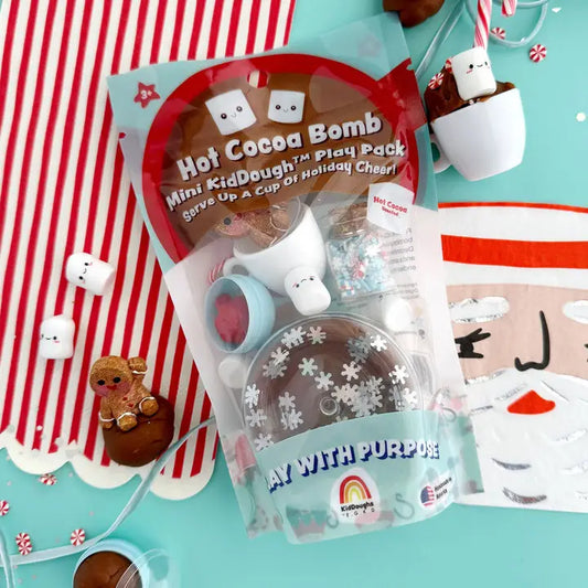 KidDough Hot Cocoa Bomb Mini Play Pack