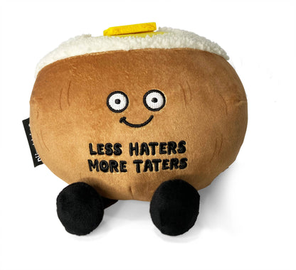 Punchkins "Less Haters, More Taters" Baked Potato Plushie