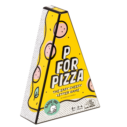 P for Pizza Fast Family Word Game for Kids & Adults