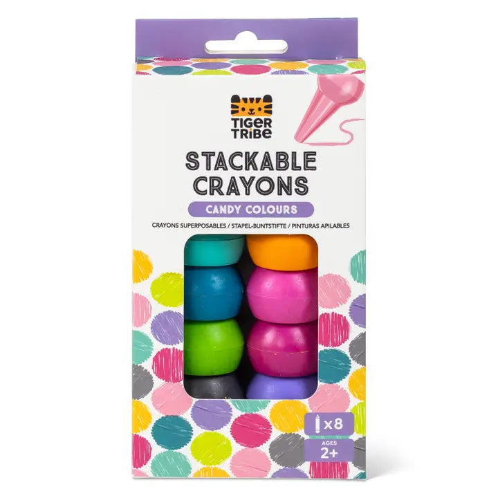 Stackable Crayons - Candy Colors