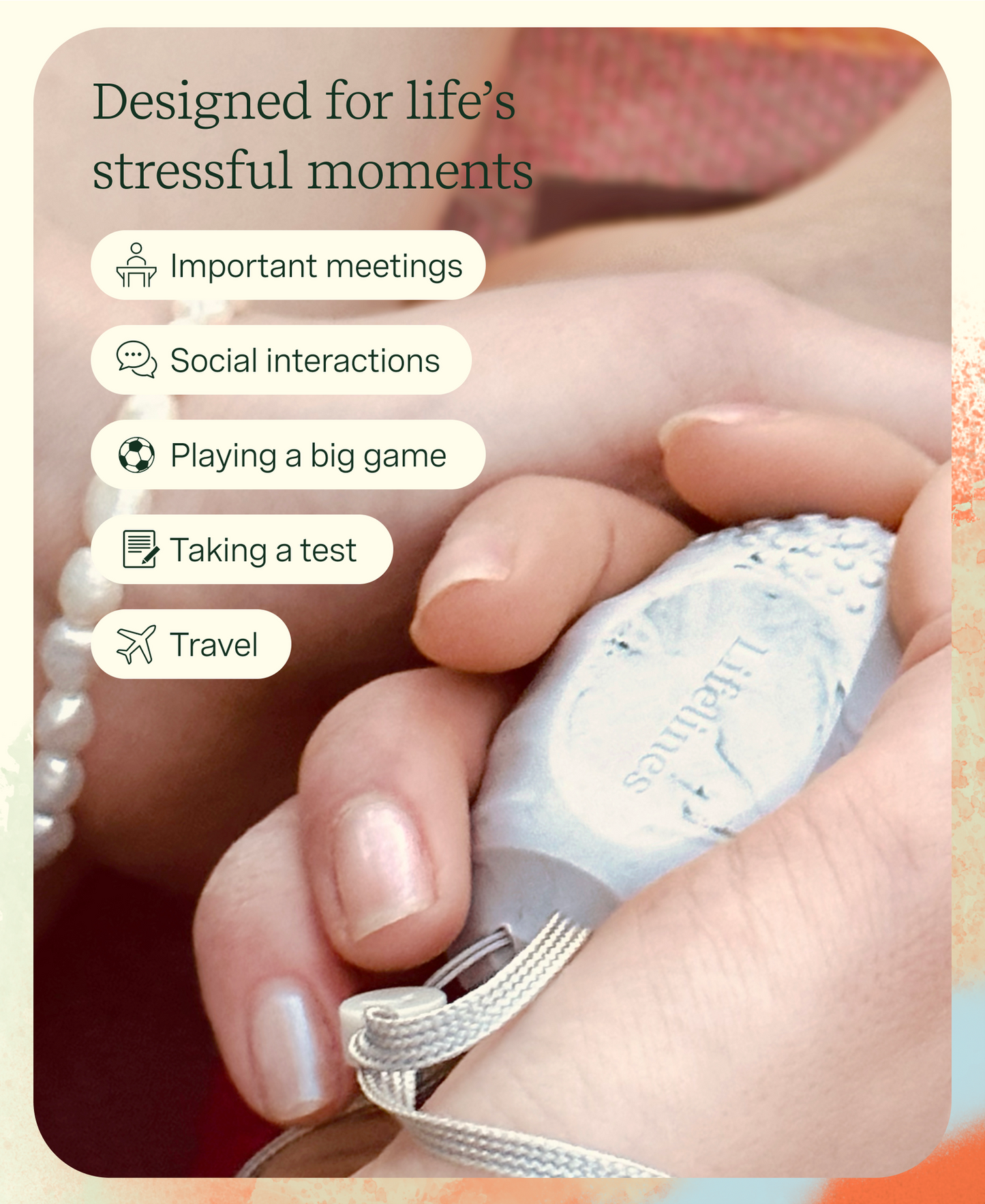 Lifelines Grounding Stones - Meditative Fidget